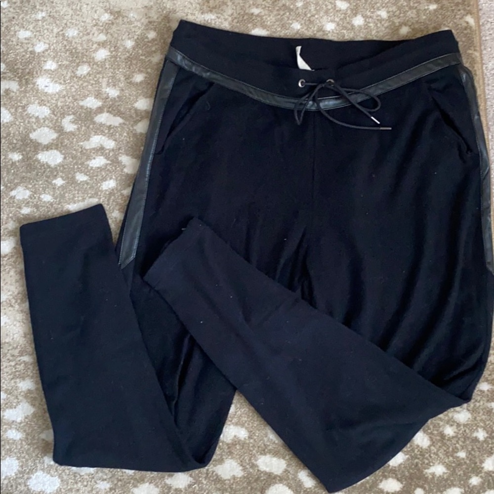 Black joggers